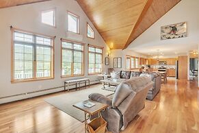 Mountain Retreat With River Views Near Sunday River and Year-round Adv