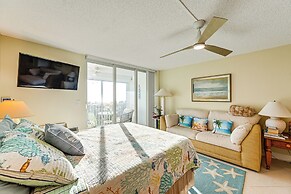 Oceanfront Studio w/ Gulf & Sunset Views From Bed!
