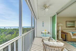 Oceanfront Studio w/ Gulf & Sunset Views From Bed!
