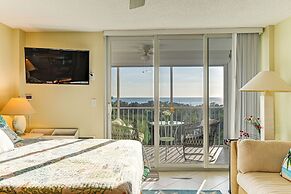 Oceanfront Studio w/ Gulf & Sunset Views From Bed!