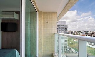 Your Complete Stay With a Rooftop Pool, 40m From the Beach in Cabedelo