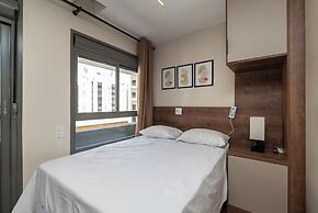 Loft com Academia a 350 m do Allianz Parque