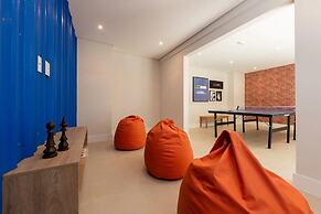 Apartamentos com piscina e academia