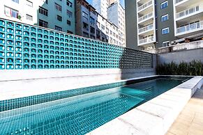 Moderno com AC piscina e academia