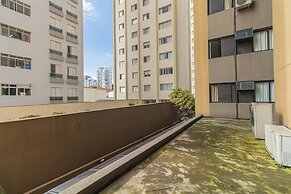 Flat no Brooklin com Academia e Estacionamento