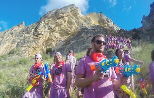 Haro San Vino Wine Fight Camping