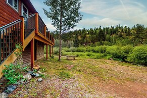 Deck & Mtn Views! Family A-frame Cabin Near Stream
