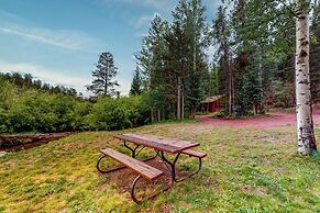 Deck & Mtn Views! Family A-frame Cabin Near Stream