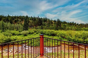 Deck & Mtn Views! Family A-frame Cabin Near Stream