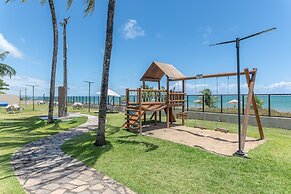 Flat beira mar-Com Churrasq-SH133