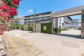 Flat beira mar-Com Churrasq-SH133