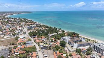 Flat beira mar-Com Churrasq-SH133
