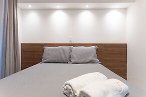 Flat beira mar-Com Churrasq-SH133