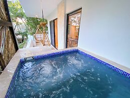 Private Pool Balcony in Aldea Zama
