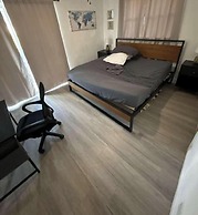 Modern King Suite Cozy Sofa Bed Near Everything