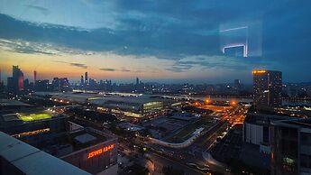 Paxin·High-Altitude City View Apartment (Canton Fair Complex Pazhou Su