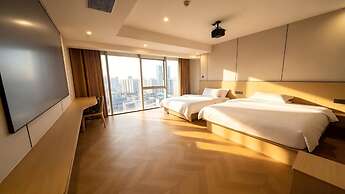 Paxin·High-Altitude City View Apartment (Canton Fair Complex Pazhou Su
