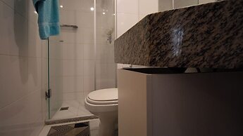 Flat com Piscina Academia e Sauna em Guas Claras