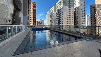 Flat com Piscina Academia e Sauna em Guas Claras