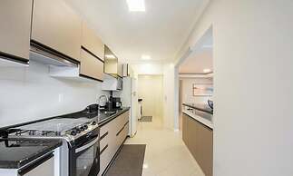 Apt w/ 3 BR & Grill 400m From the Beach Prs0101