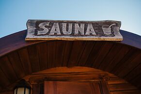 A Spacious House With a Sauna