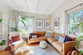 3BR Craftsman House w/ Patio, Workspace & WD