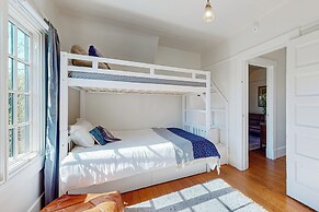 3BR Craftsman House w/ Patio, Workspace & WD