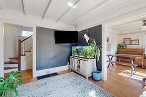 3BR Craftsman House w/ Patio, Workspace & WD
