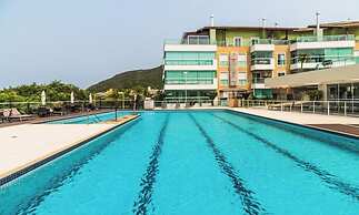 Apartments in Condo With Pool and Beachfront Floripa - ASR