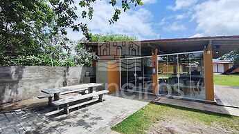 Flats Beira-rio com Espaco Gourmet Completo