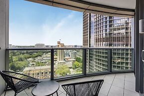 Modern City Escape With Pool Access and Views