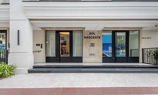 Apt With 3 Suites, Barbecue and sea View Den1301