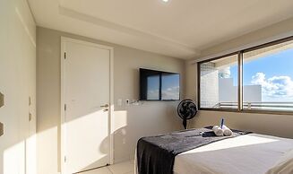 Apto w/ Balcony Beachfront in Boa Viagem Cpf0902