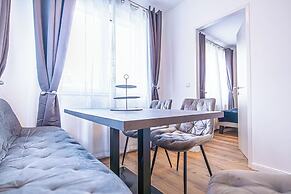 Comfy 1BR 1LR Apt Donaustadt Zones