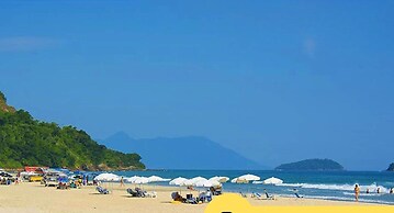 Piscina e AC na Praia do Una