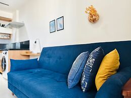 Studio no Centro com Academia Piscina e Varanda