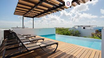 Moderno PH con Piscina Privada en Tulum