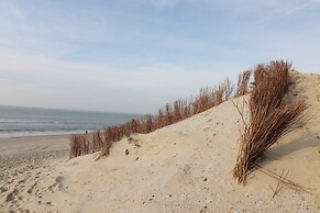 Dune Chalet Between Golf Course and Sea Beach