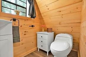 A Serene A-frame Cabin With Hot Tub