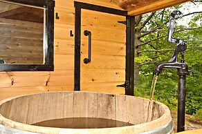 A Serene A-frame Cabin With Hot Tub