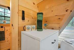 A Serene A-frame Cabin With Hot Tub