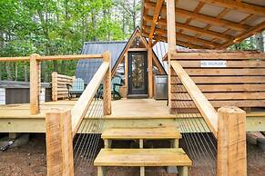 A Serene A-frame Cabin With Hot Tub