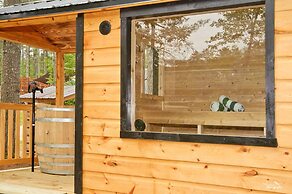 A Serene A-frame Cabin With Hot Tub