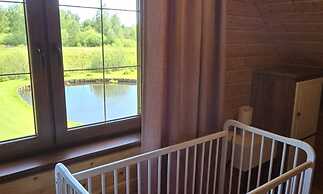 Holiday Home With Sauna, Jacuzzi, Private Pond
