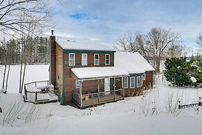 Dock & Views! Lakeside Family Escape in Wilton
