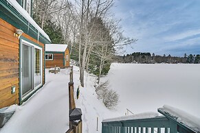 Dock & Views! Lakeside Family Escape in Wilton