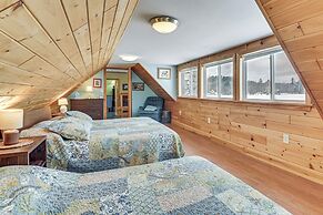 Dock & Views! Lakeside Family Escape in Wilton