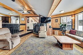 Dock & Views! Lakeside Family Escape in Wilton