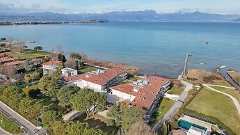 Sunset on Sirmione in Sirmione