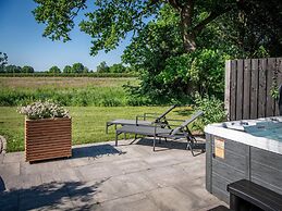 Private Sauna at Wellness Lodge in Drenthe